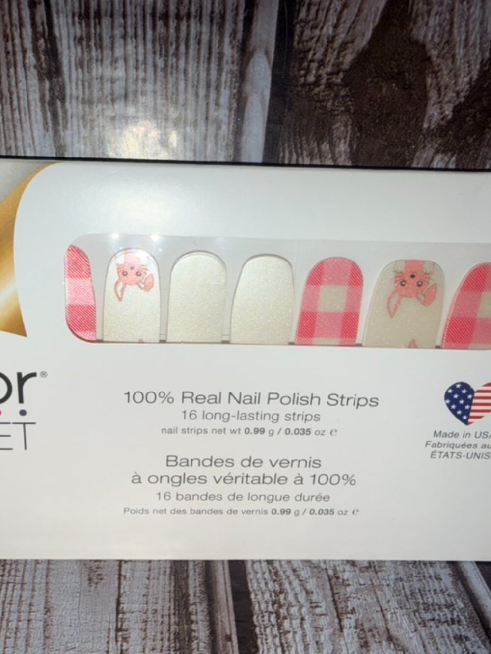 Funny Bunny‎ Color Street Nail Polish Strips Retired Easter Bunny Pink Polish